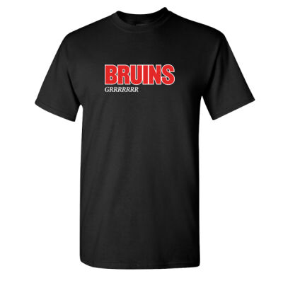Gildan Unisex Bruins Printed T-Shirt Thumbnail